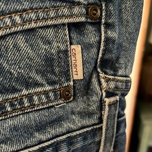 Men’s Carhart jeans size 48 x 30 good condition see photographs